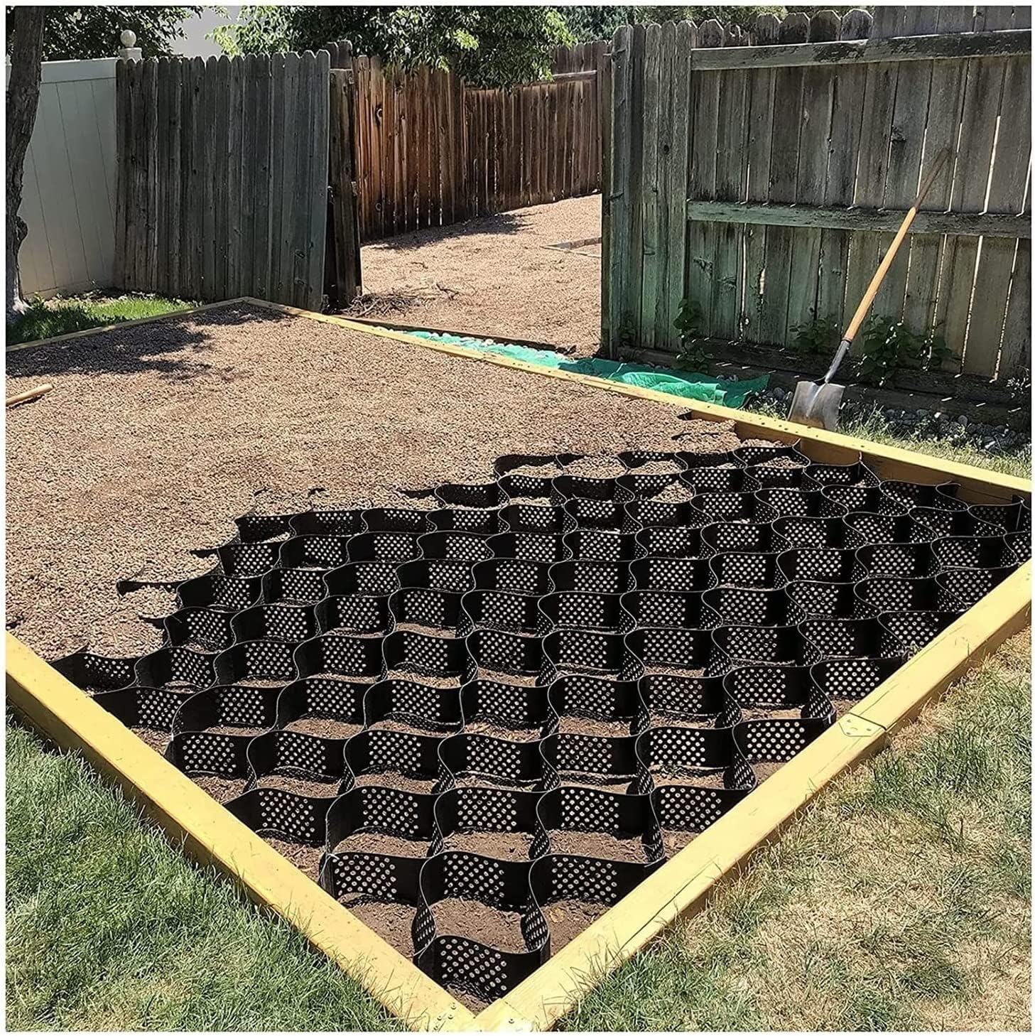 Griglia Stabilizzatrice Ghiaia - Geocell In HDPE, Altezza 5cm, Per Viali E Parcheggi - Foto 11