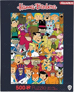 AQUARIUS - Hanna Barbera Cast 500 Piece Jigsaw Puzzle