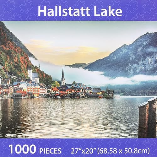 Miniatura 3 de Puzzle Mate - Hallstatt Village - Rompecabezas de 1000 piezas
