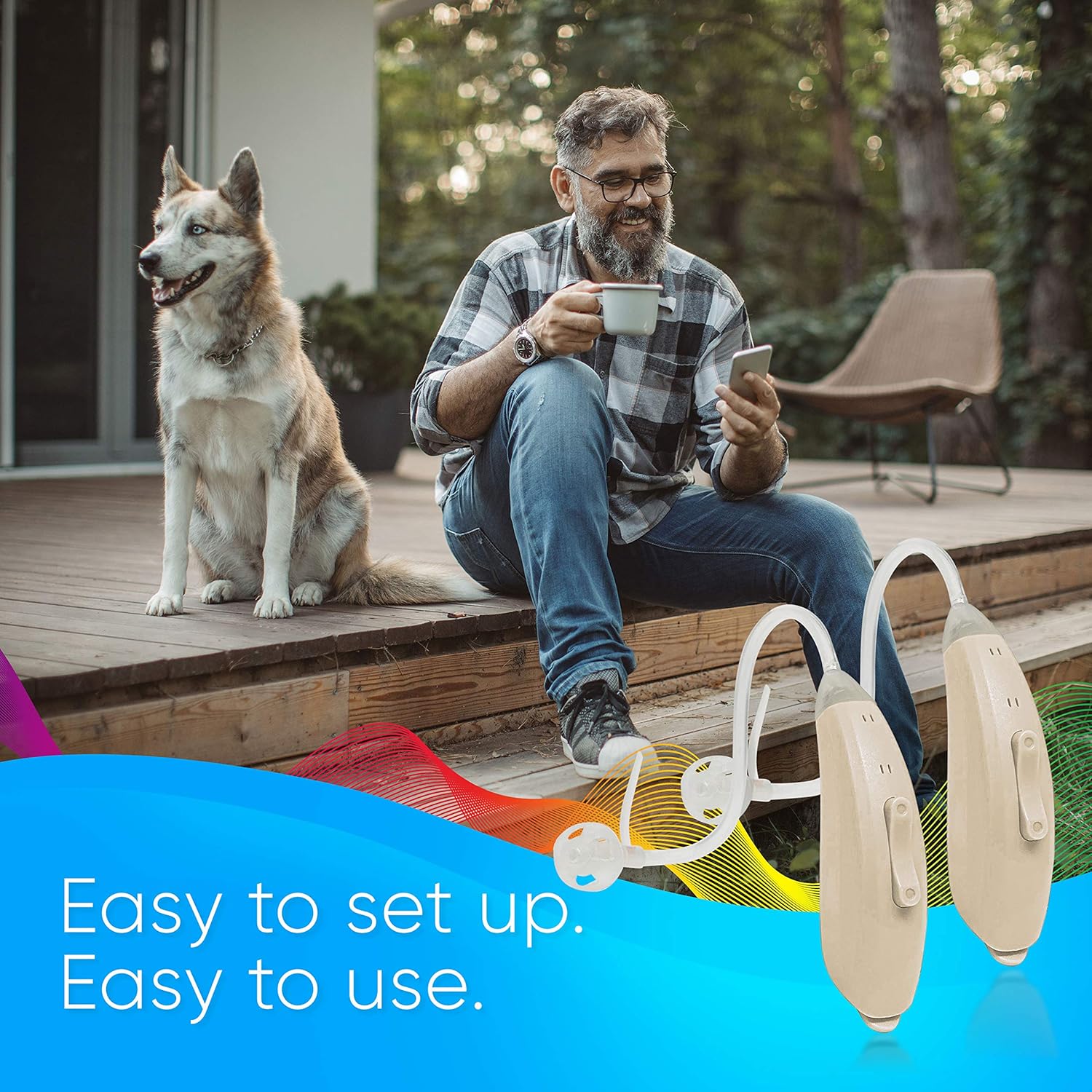 The Tweak Digital Hearing Amplifier to Aid Personal Sound Amplification with Five Pre-Programmed Listening Modes Amplifies Sound You Want to Hear | With Personal Accessories Kit Included