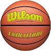 Wilson Basketball EVOLUTION 295 GAME BALL, Blended Leather, IndoorBasketball