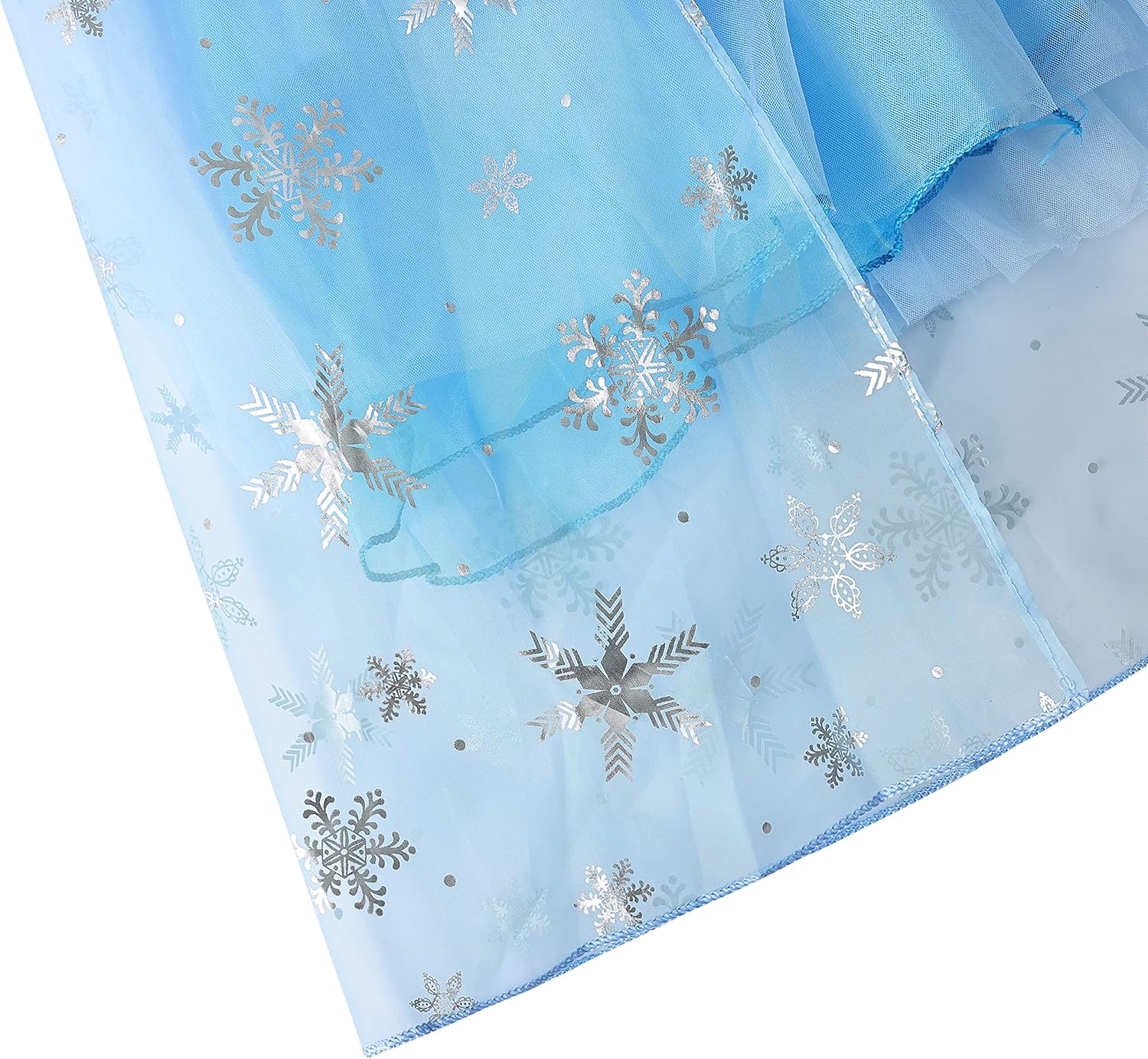 Miniatura 8 de Aoiviss Disfraz de Elsa para niñas, vestido de princesa de Frozen para cumpleaños, Halloween, cosplay