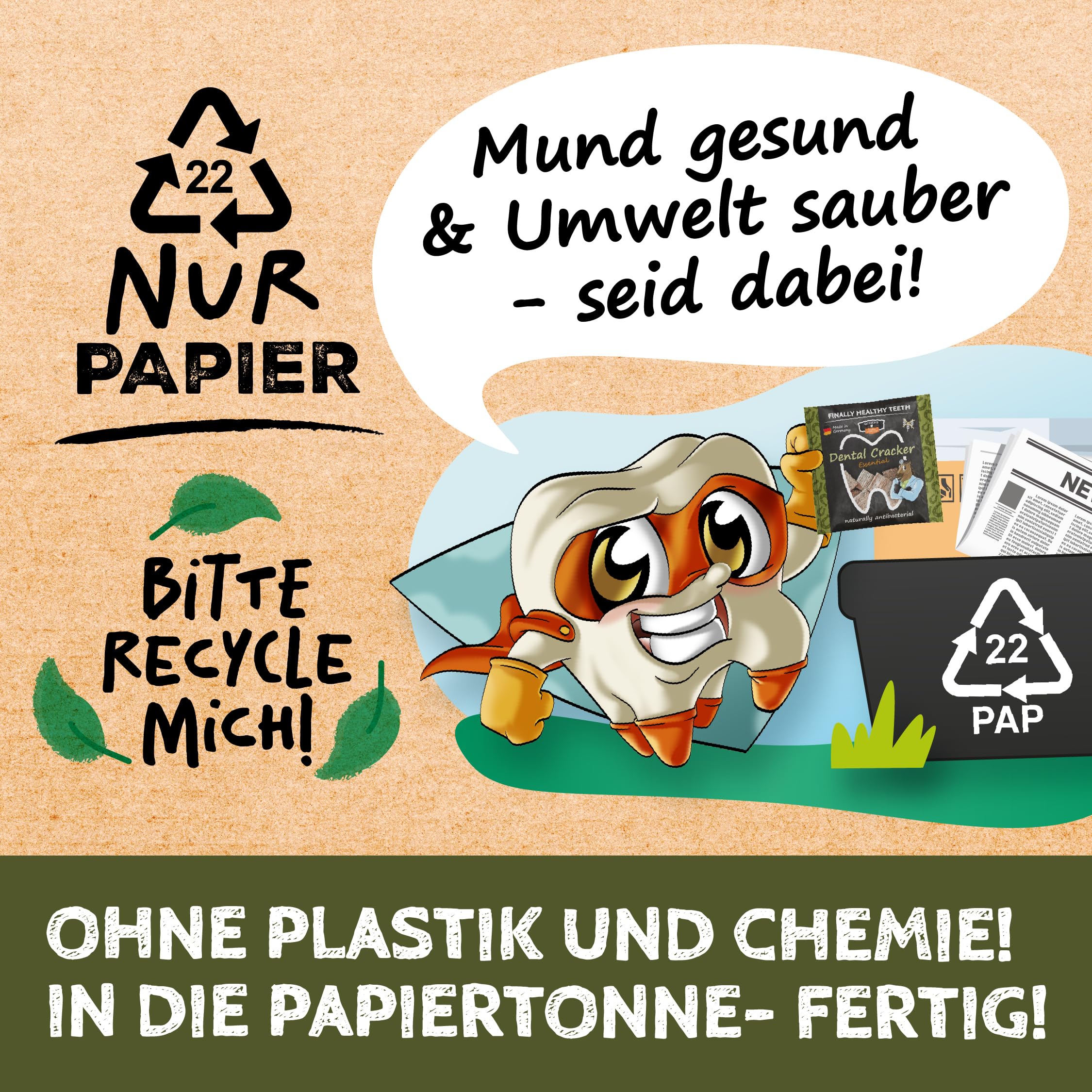 QCHEFS 8er Pack Zahnputz-Cracker Balance Pferd gegen Zahnstein Mundgeruch | Ohne Bürste, Gesunde Leckerlis gegen Zahnstein & Mundgeruch, Tägliche Zahnreinigung