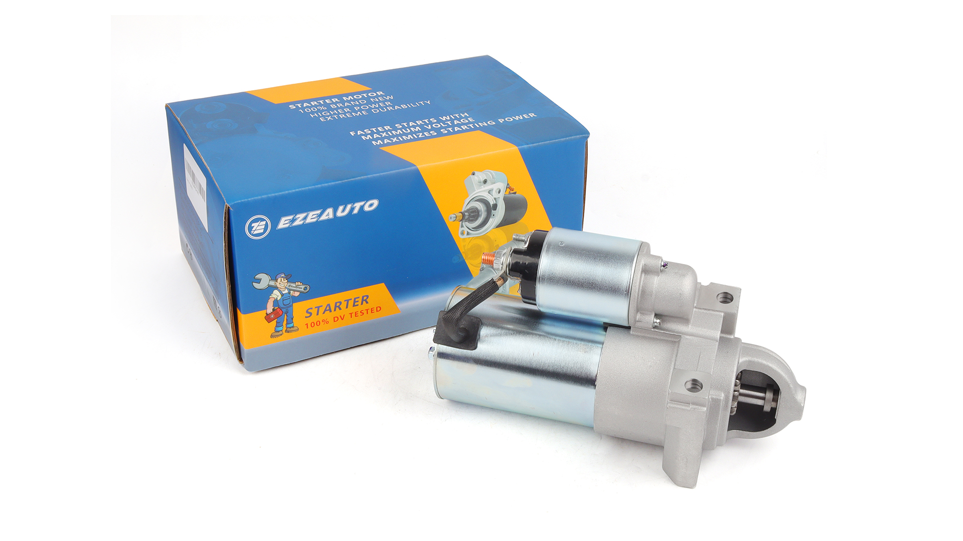 Image of Ezexpreze 6492 New Starter Compatible with 1999-2005 Chevy Silverado 1500 HD 2500 3500 6.0 L V8, 03-05 Express 2500 3500, 02-05 Cadillac Escalade, 00-05 GMC Sierra 1500 HD 2500 3500 Yukon Savana