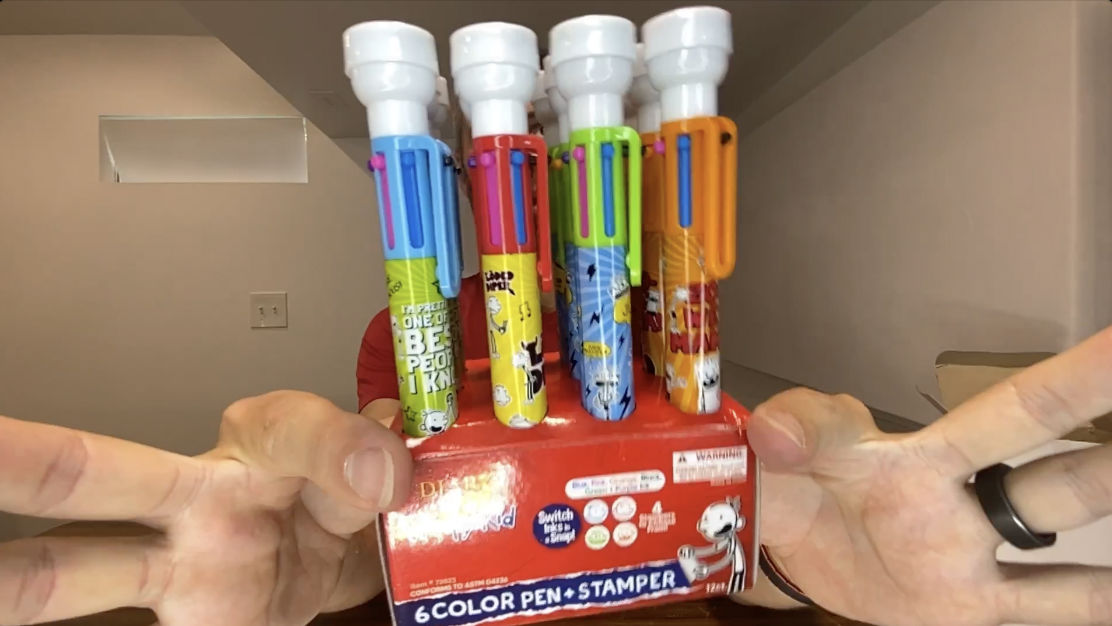 BEST Kids Color Pens? | Diary of a Wimpy Kid Multi-Color Pen