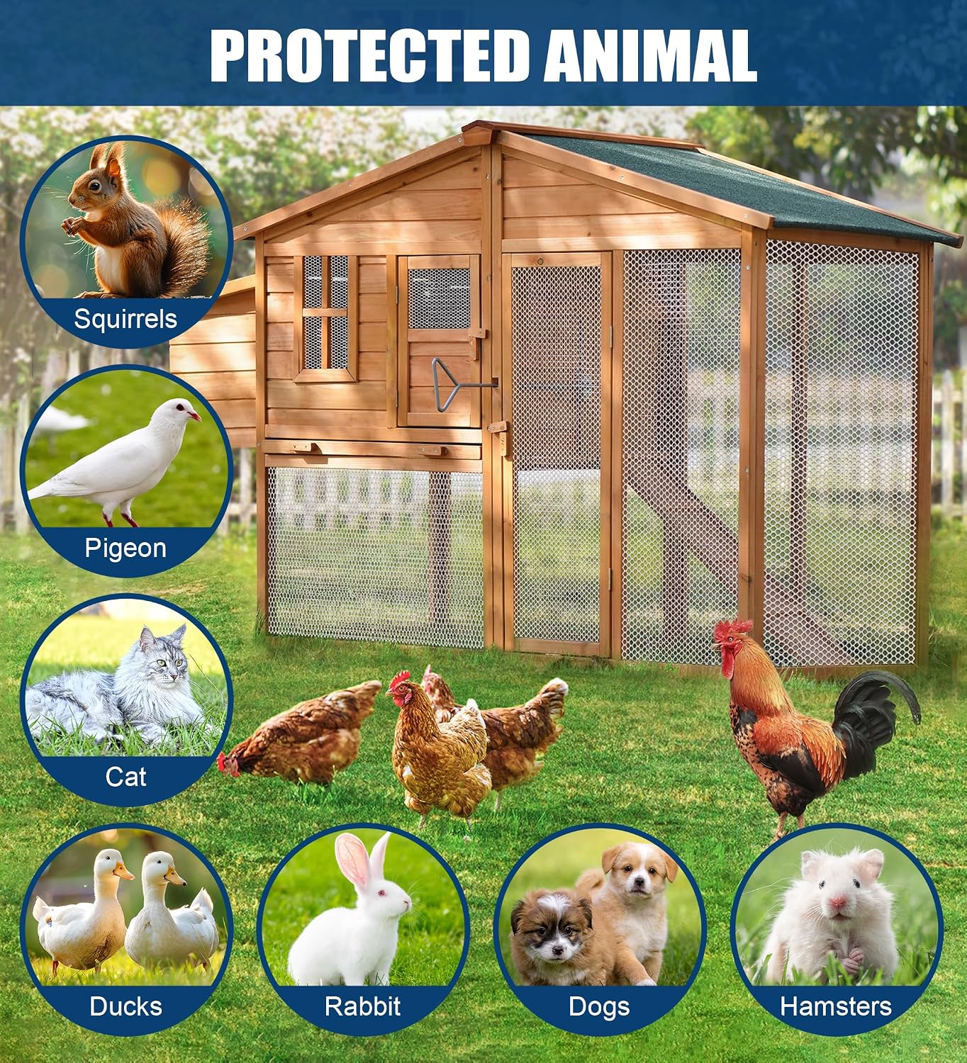 15.7in*10ft White Plastic Chicken Wire Mesh