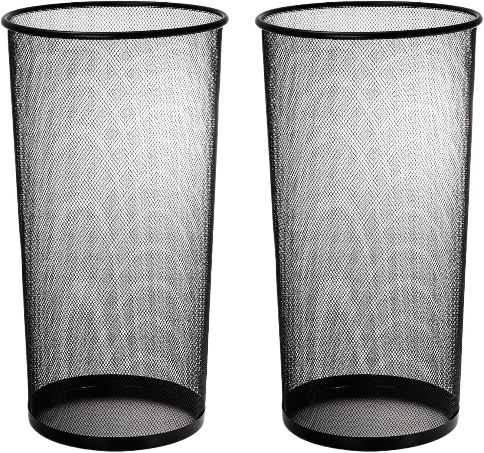 FVDZRFIE Umbrella Stand Metal 2 Pack Umbrella Holder, 10.5x20 Inch Metal Mesh Stand For Umbrellas, Entryway