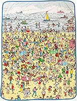 Vista 32 de Silver Buffalo Peanuts Snoopy Multi Pose Expression - Manta de forro polar de 45 x 60 pulgadas, suave y acogedora, 180 GSM