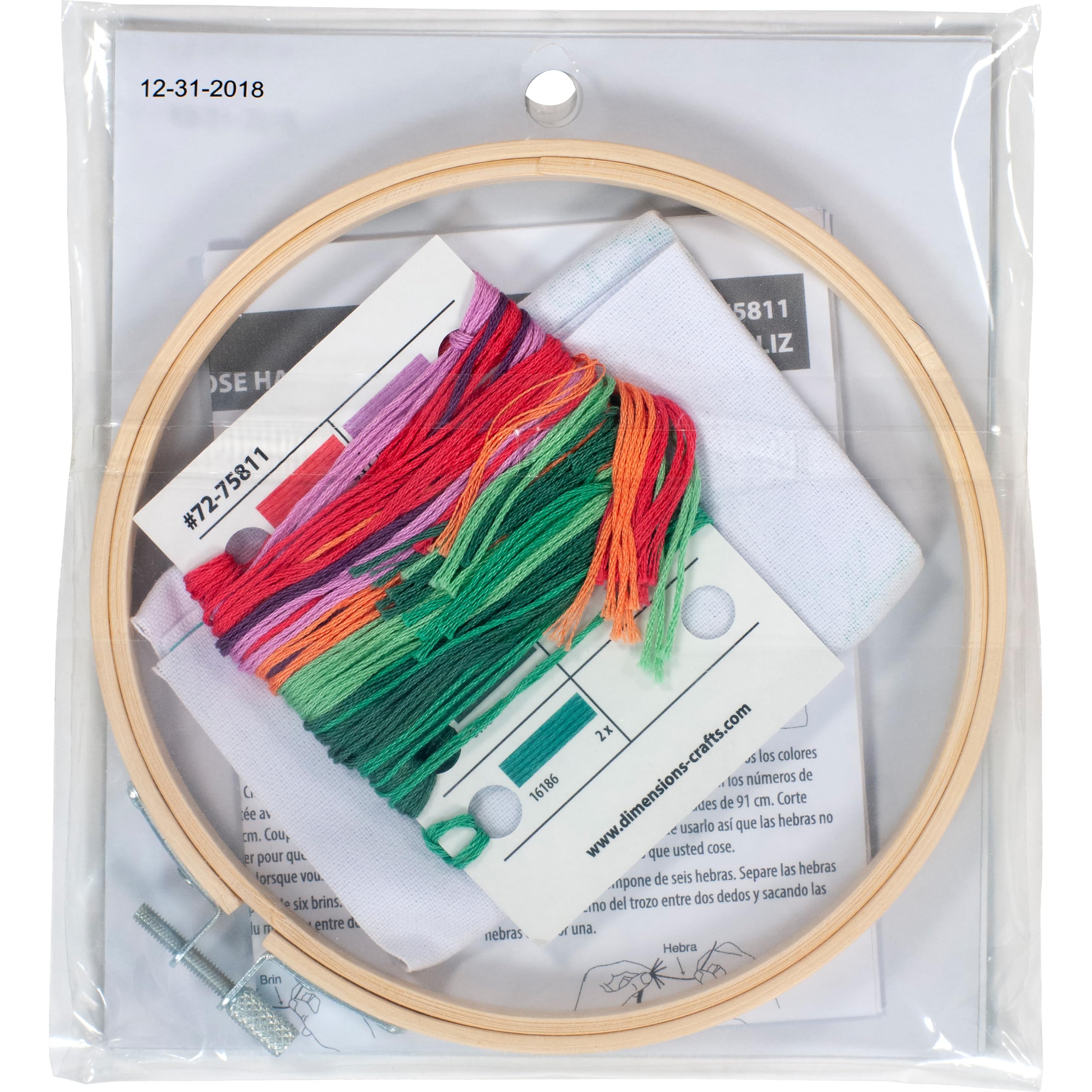 Dimensions Needlecraft, Multicolor 5 Piece