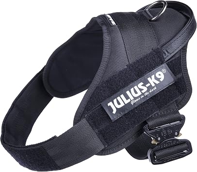 IDC Stealth Powerharness with Cobra Buckles, Size 2XL/3, Black