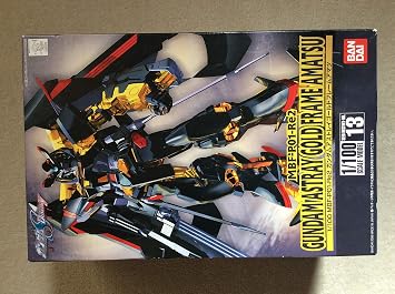 Gundam Seed Destiny MBF-P01-Re2 Astray Gold Frame Amatsu 1/100 HG Model Kit Manufacturer Bandai