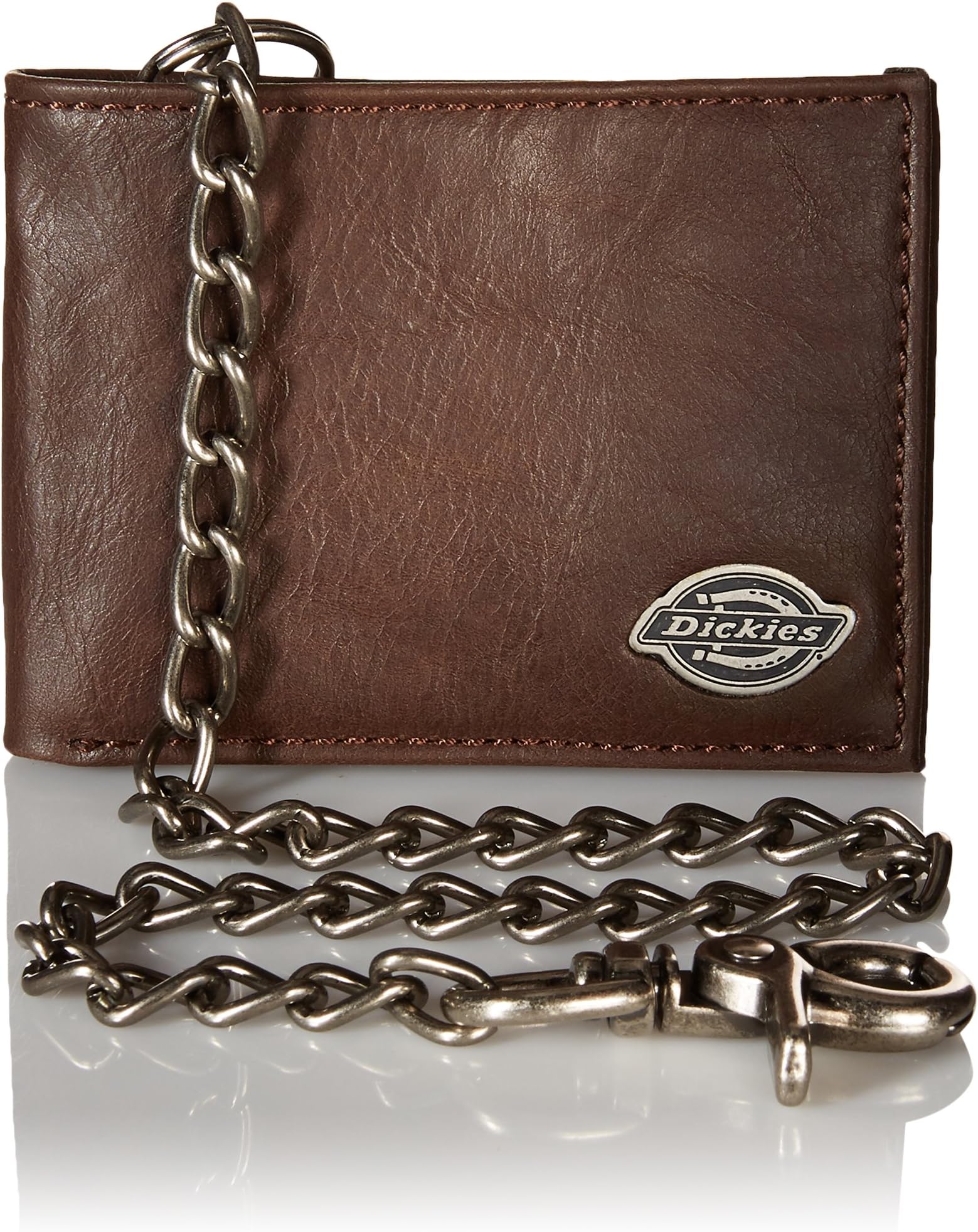 Dickies Men's Slimfold with Chain Wallet