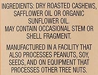 Vista 4 de Once Again Manteca de anacardo cremosa natural, 16 onzas, sin azúcar, sin maní, sin gluten, certificado vegano, kosher, tarro de cristal