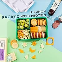 Vista 5 de Farmers' Market Wisconsin Specialty Cheese Blocks, incluye 4 sabores especiales diferentes, surtido de queso estable en conservación, regalo