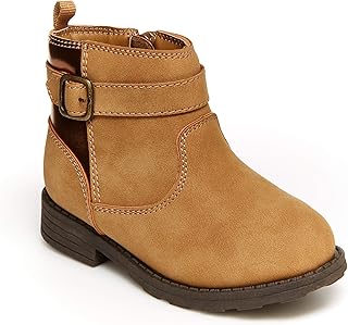 Bota infantil unissex Aileen Fashion, Marrom claro, 10 Toddler