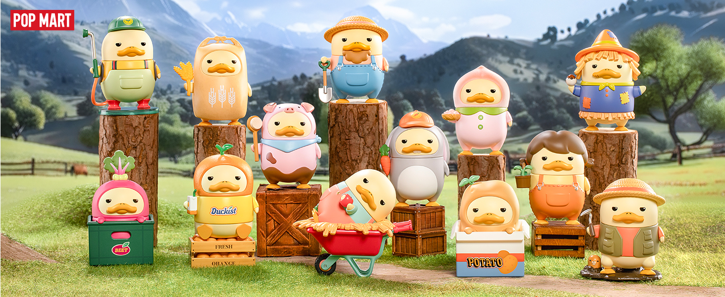 Amazon.com: POP MART DUCKOO Farm Blind Box Figures, Random Design