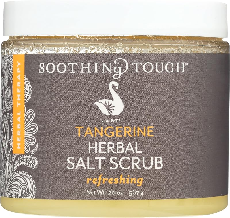 Soothing Touch Esfoliante Corporal de Sal Herbal Tangerina, 567 g