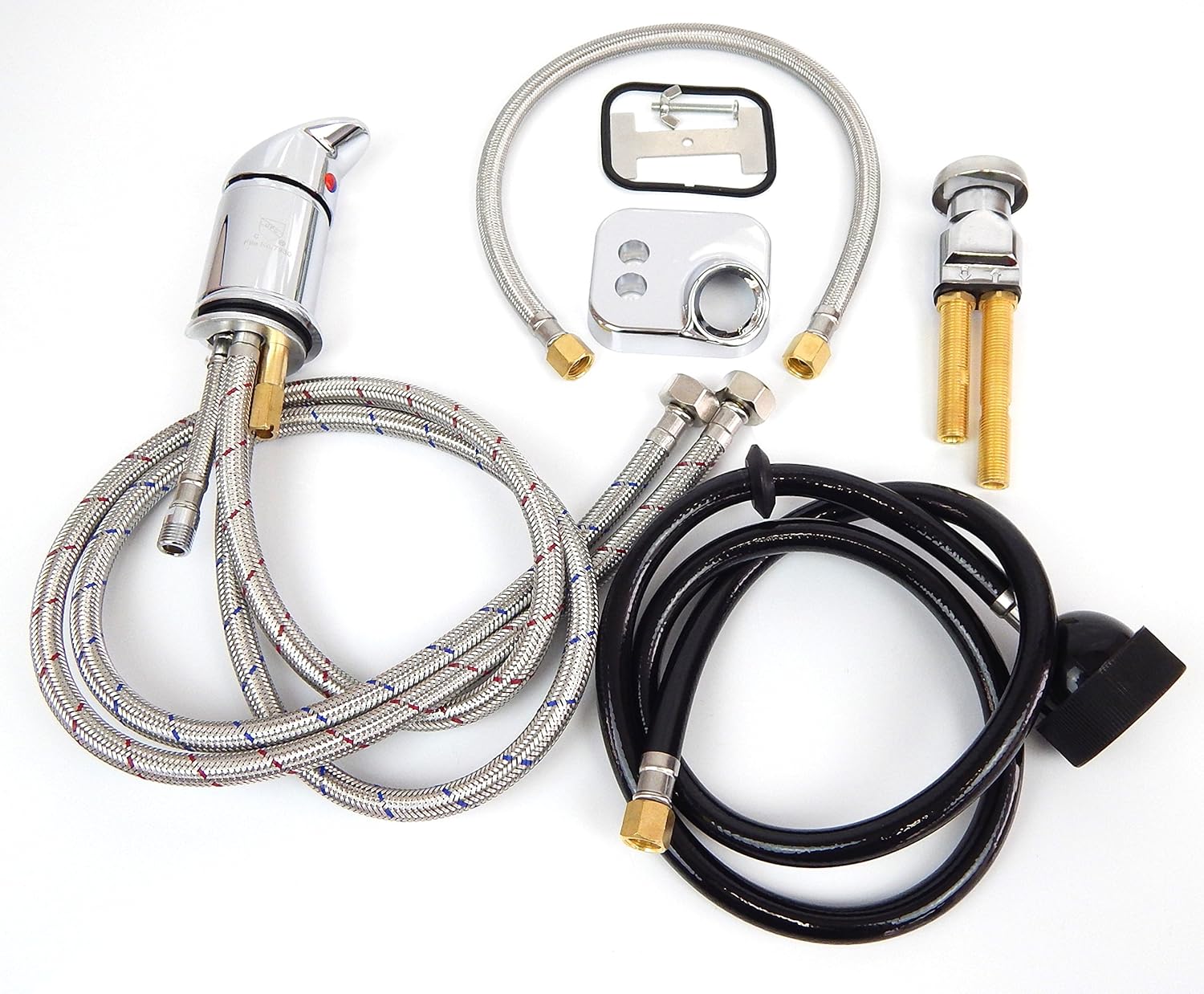 UPC Certified Salon Shampoo Bowl Faucet, Sprayer & Vacuum