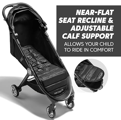 Baby Jogger City Tour 2 Ultralight Folding Compact Travel Stroller - Shade Grey