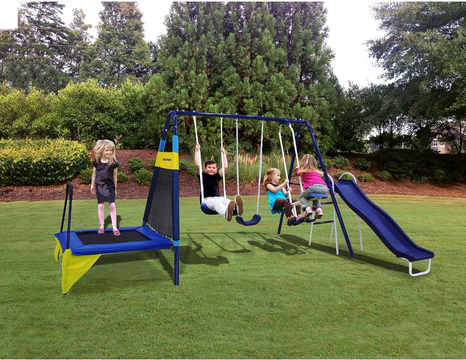 Sportspower Almansor 6 Station Metal Swing Set