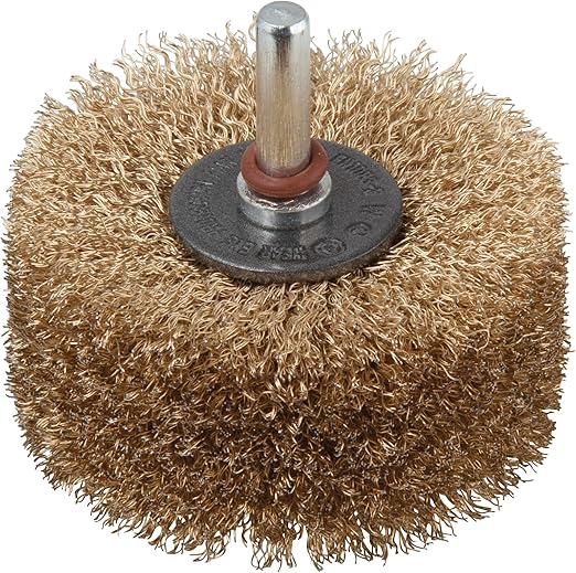 wolfcraft Wood Grain Brush, Ø 80 mm I 2265000 I For adding grain to