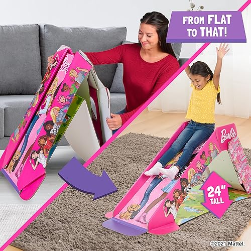 Vista 13 de WowWee Pop2Play Sunny Slide - Tobogán para niños para interiores, de cartón plegable duradero y ecológico