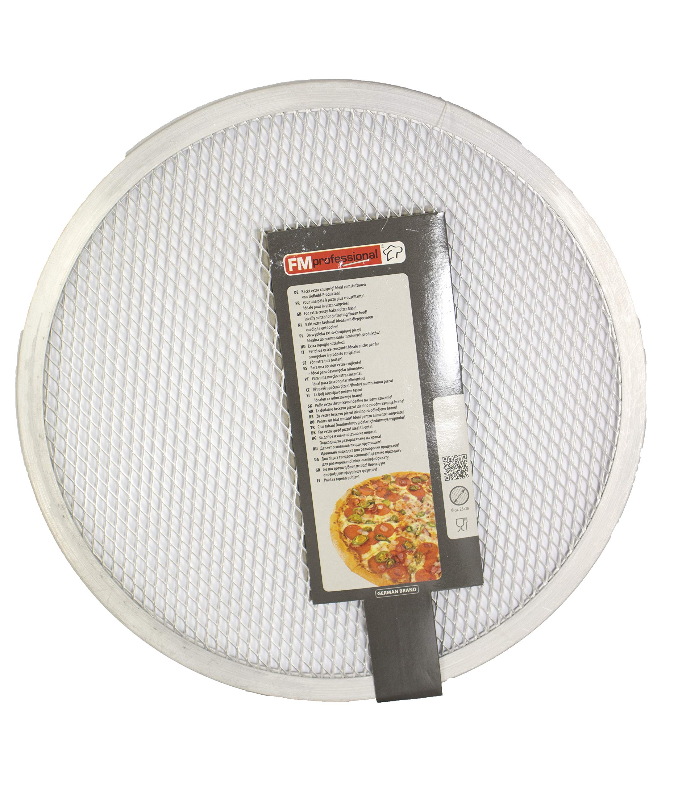 Fackelmann 21691 Grille à Pizza en Aluminium 28 cm (Lot de 3)