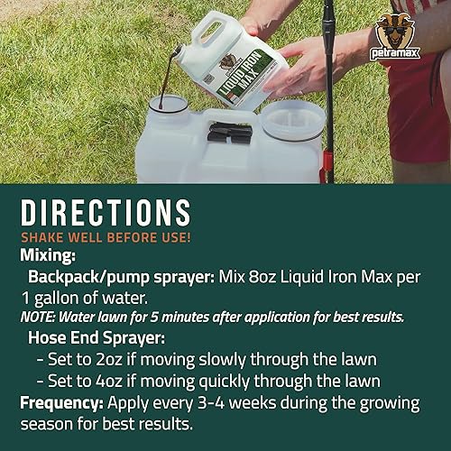 Miniatura 7 de Petra Herramientas de hierro líquido para césped, hierro quelado, hierro líquido para plantas, soluciones concentradas de fertilizantes líquidos