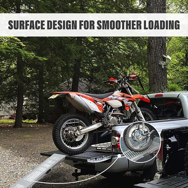 Crystals 200kg Folding Loading Ramp – Heavy‑Duty Alloy Steel Access Ramp for Motorbikes, Mobility Scooters & Trolleys – Compact Portable Foldable Ramps for Easy Transport & Storage - 4