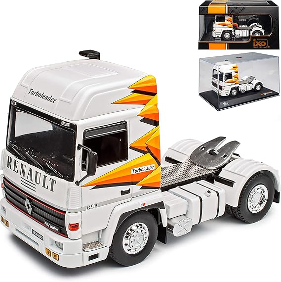 RENAULT Renautl R370 R-Serie Weiss Truck 1987 1/43 Ixo Modell Auto ...