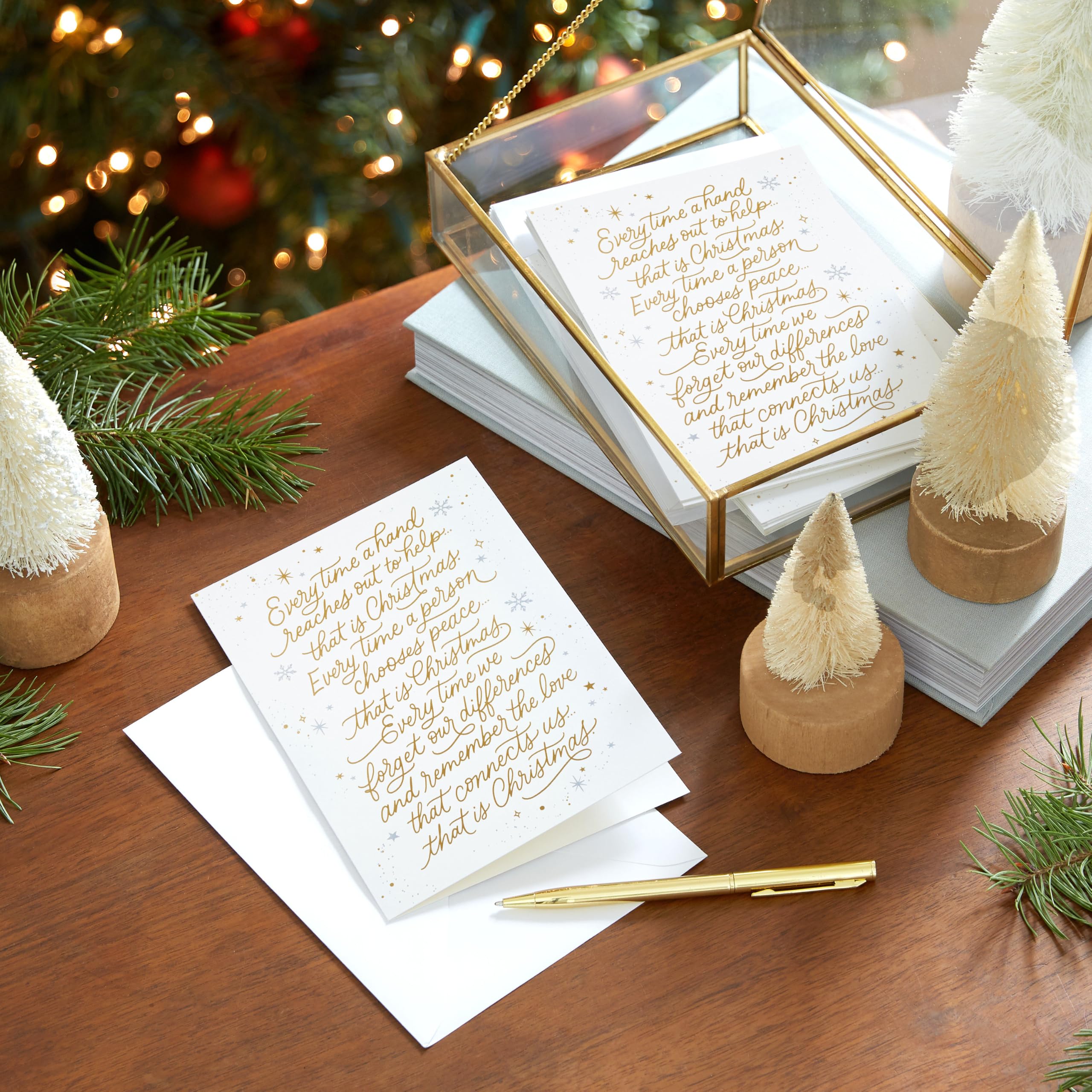 Hallmark Weihnachtskarten in Box,