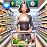 EspañolJuego de simulador de supermercado: sé el gerente y cajero de una tienda minorista