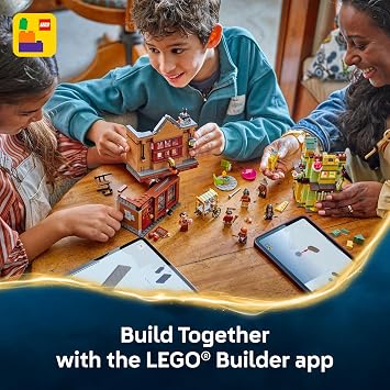 LEGO Harry Potter Quality Quidditch Supplies & Ice Cream Parlour - Kids Toy - Diagon Alley Building Set for Boys and Girls 8+ Harry Potter Collectible - Gift Idea for Birthdays - 76452