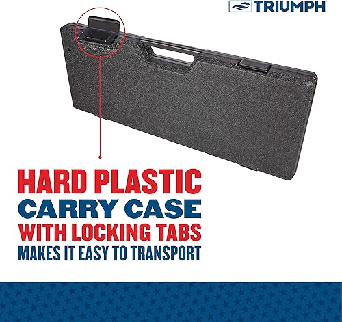 Miniatura 6 de Triumph - Juego de herradura forjada y de acero completo con 4 herraduras, 2 estacas, colores patrióticos o azules y grises, complemento perfecto