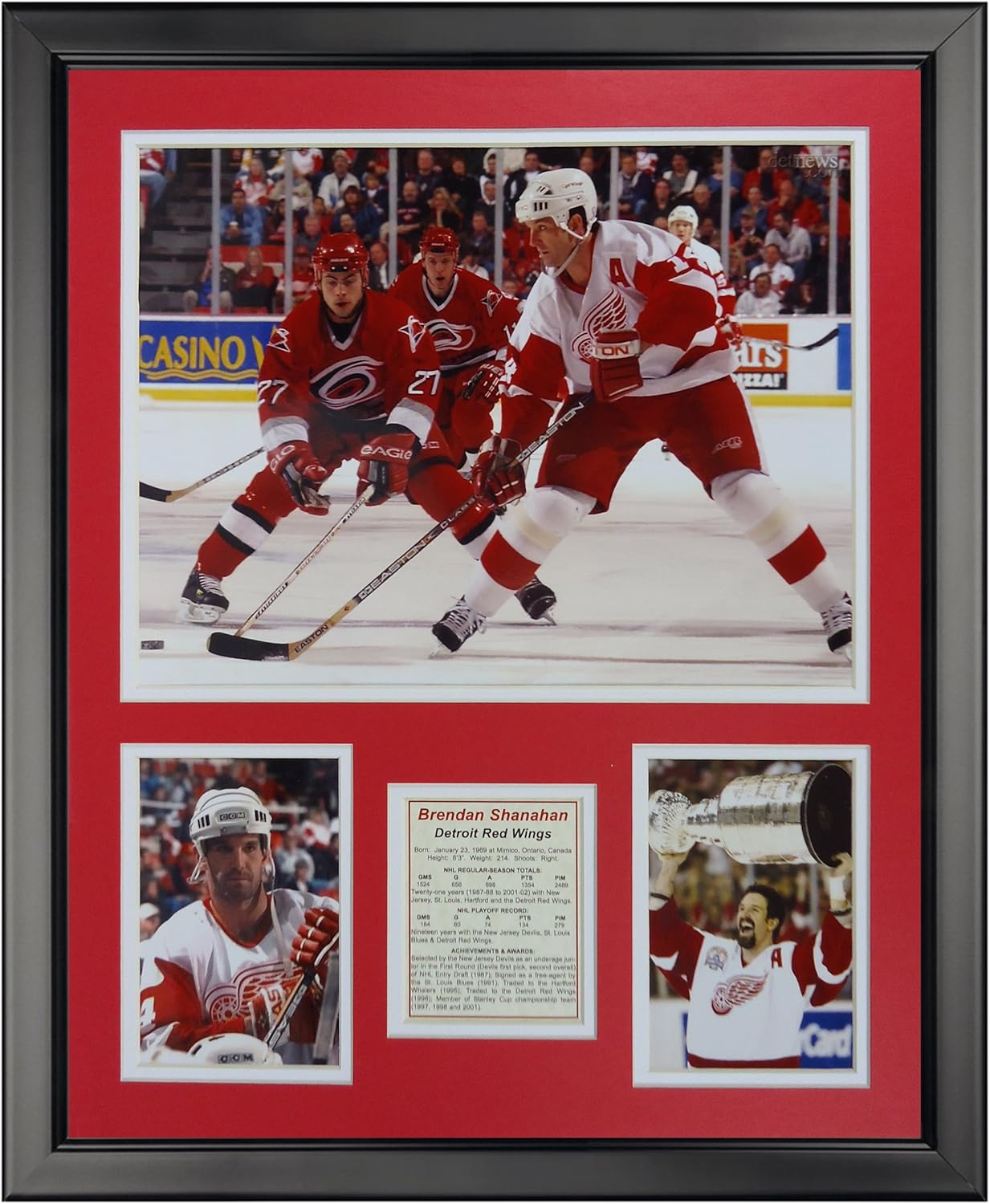 Legends Never Die Brendan Shanahan Collage Photo Frame, 16" x 20"