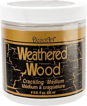 DecoArt DAS8-36 Americana Satin Enamels, 8-Ounce, Weathered Wood