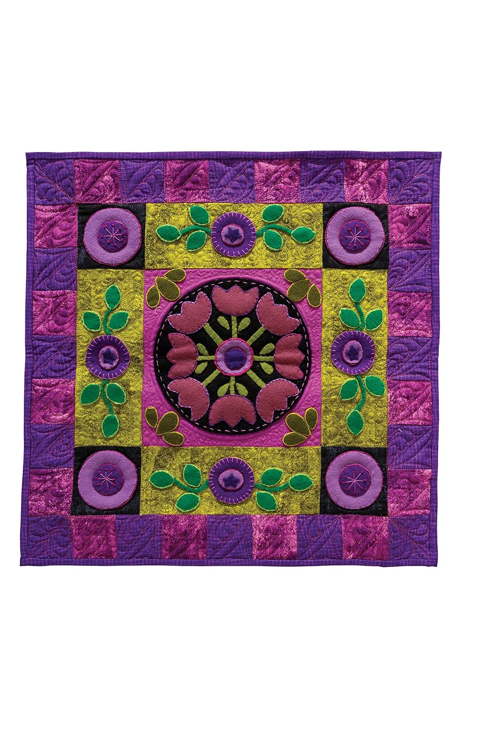 Cool Cotton & Whimsical Wool Quilts: 12 Contemporary Folk-Art Projects