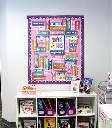 Vista 74 de Carson Dellosa - 37 piezas de decoración para tablón de anuncios, comprensión de lectura, matemáticas, escritura y ciencias, decoración de aula