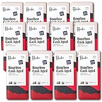 Vista 12 de Raaka Chocolate Bourbon Cask Aged 82% Chocolate negro Regalo de chocolate negro gourmet Orgánico, vegano, sin soja, sin gluten, Kosher Barras