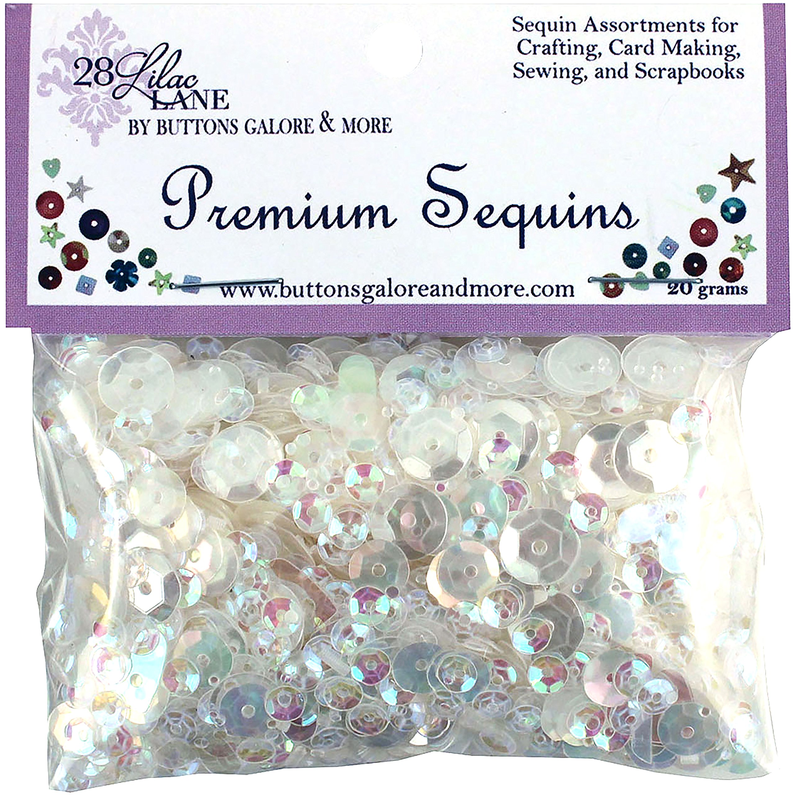 28 Lilac Lane Premium Sequins 20g-Bridal : Amazon.in: Home & Kitchen