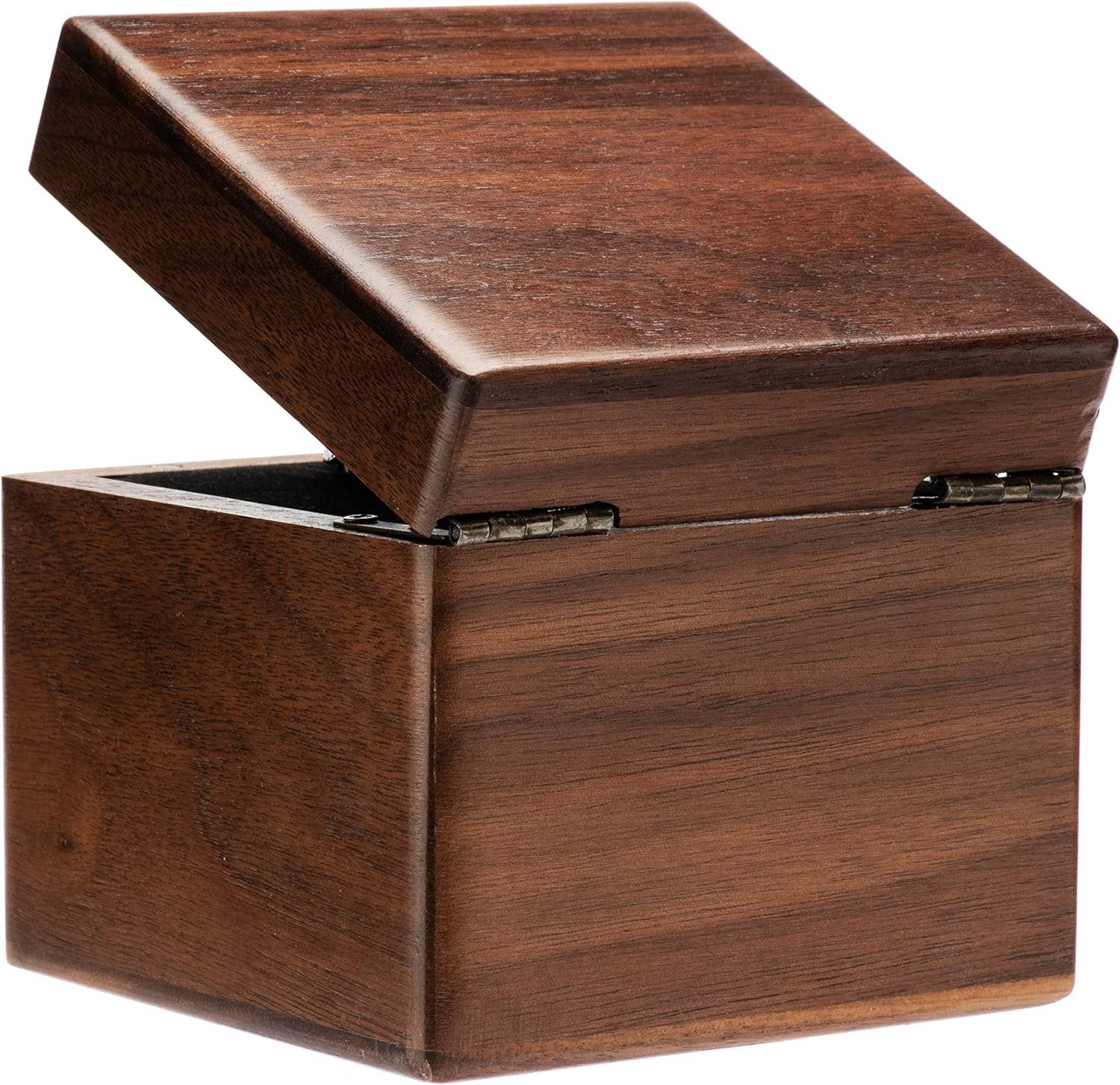 Single Walnut Wooden Watch Box Watch Storage Travel Case Organizer for Men and Women Wristwatch Display Box Holder