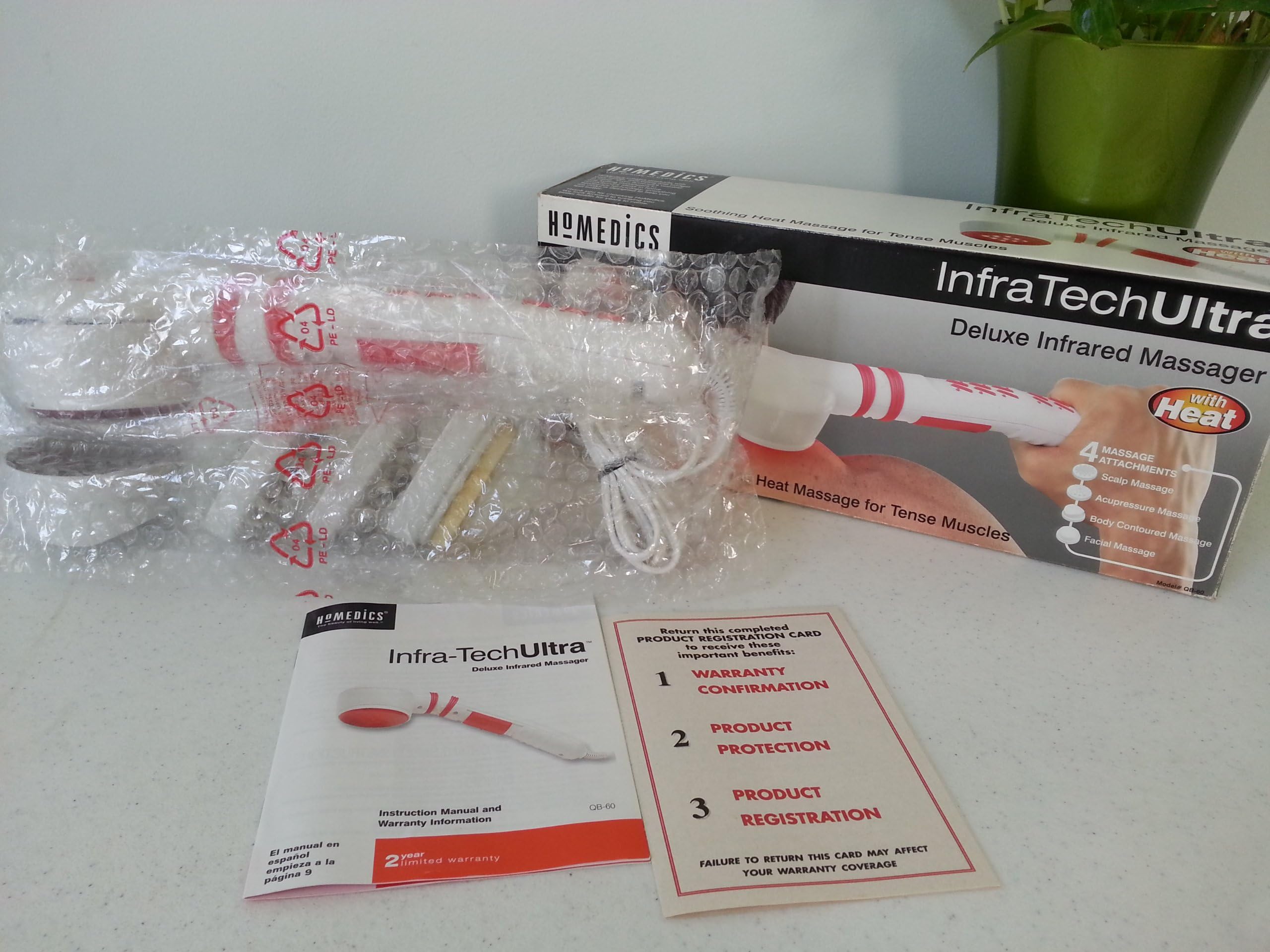 Homedics Infratech Ultra Deluxe Infrared Massager Health