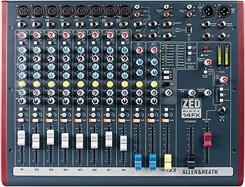 Amazon.com: Allen & Heath ZED60-14FX - Touring Quality Audio Mixer