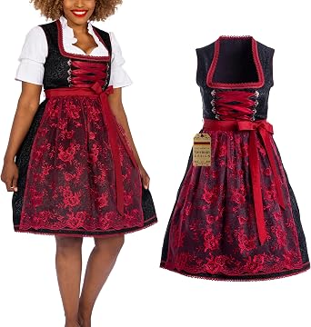 BAVARIA TRACHTEN Dirndl Dresses Women Traditional German Oktoberfest Costumes Women - Authentic Dirndl