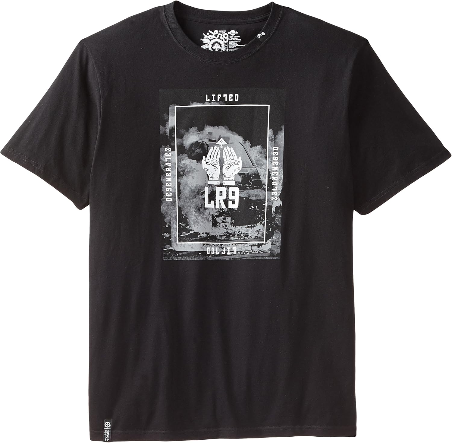 LRG Men's Big-Tall Riot T-Shirt