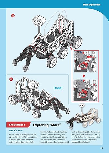 Miniatura 4 de Thames & Kosmos Máquinas de control remoto: Exploradores espaciales | Kit de experimentos de vástago de ciencia e ingeniería | Construye 10 modelos