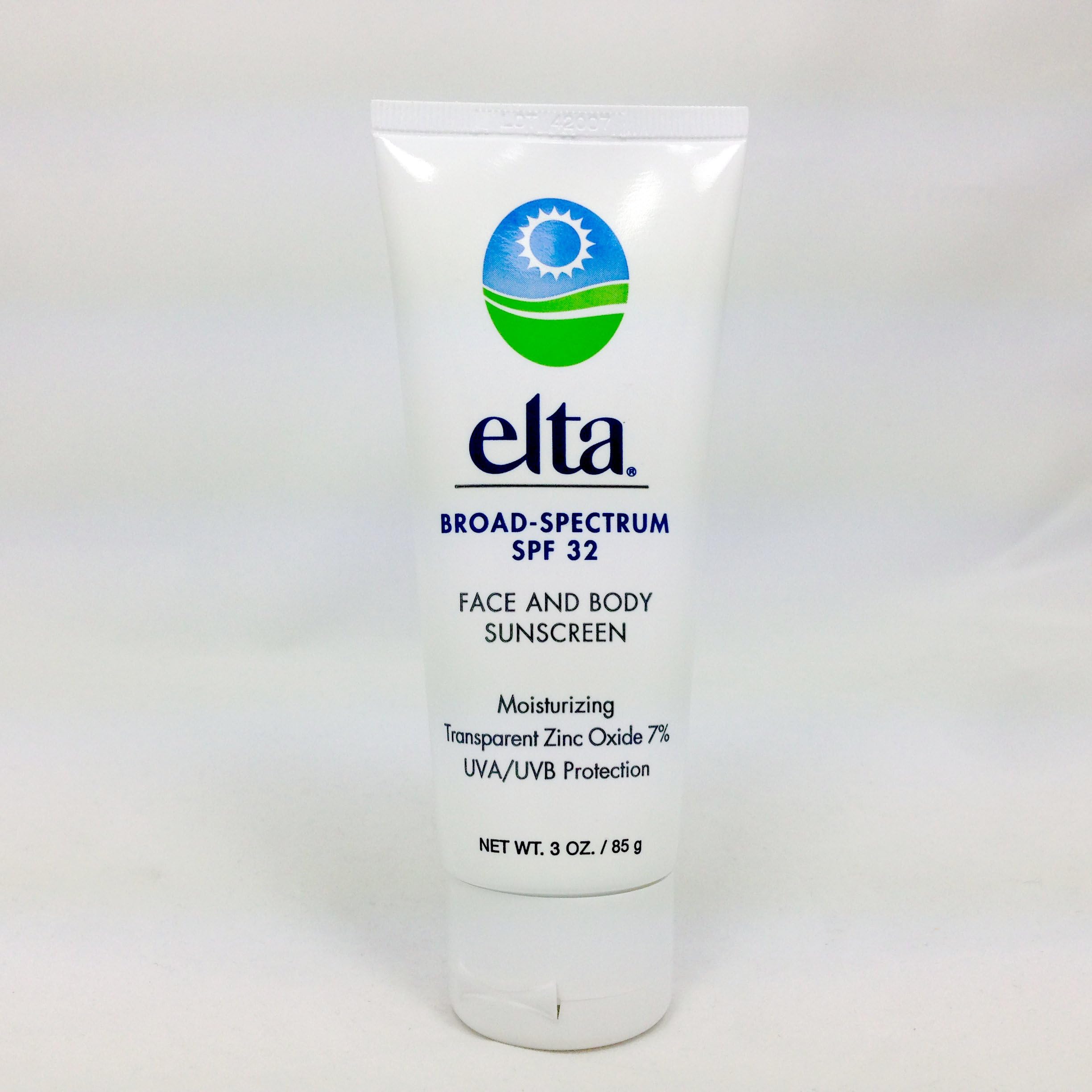 Elta Elta Sunblock Moisturizer Spf 32, 3 oz (Pack of 2)