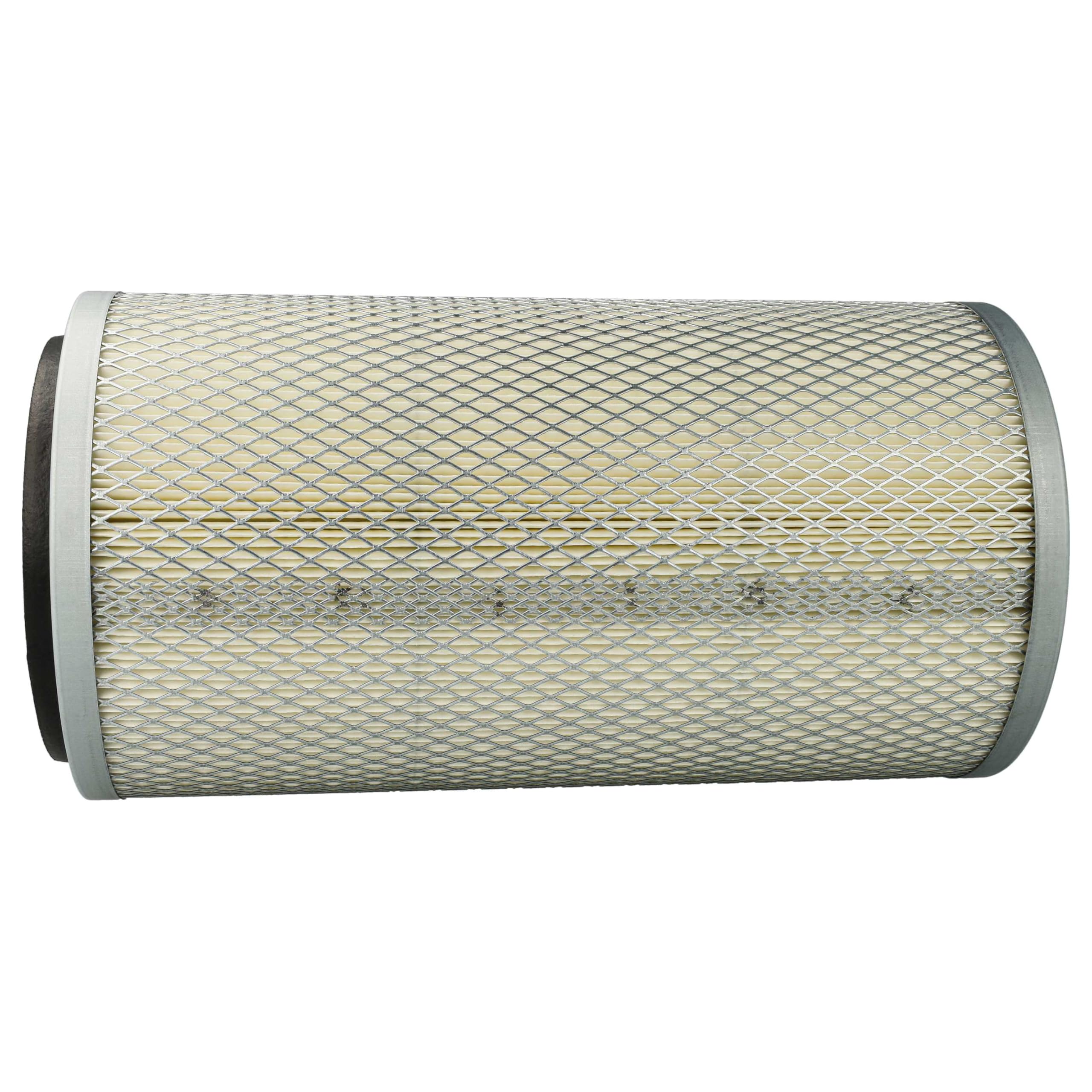 vhbw Filterpatrone Ersatz für ZA24594 für Sandstrahlkabine - Papier-Filter mit Maschengitterkorb