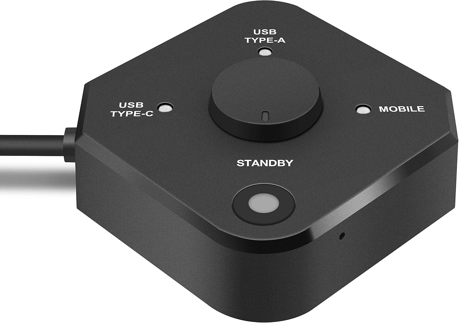 QuattroPod USB | 5G WiFi Wireless Presentation Facility USB A and USB C Transmitter for Streaming 4K from Laptop, PC, Smartphone to HDTV/Projector