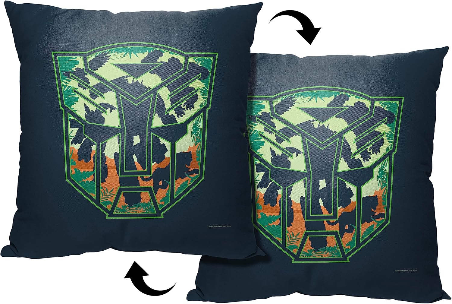 NORTHWEST Transformers Pillow, 18" x 18", Roll Out image 3
